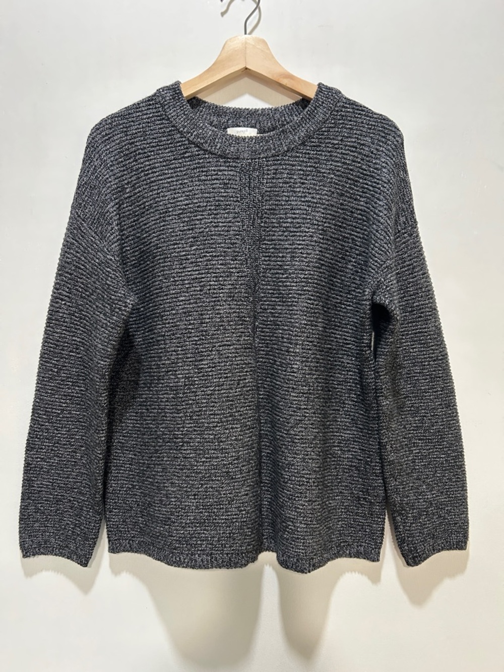 Purejill Women’s Everyday Gray Sweater Crew neck Sz Small